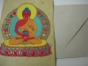 Amitabha - Reispapierklappkarte