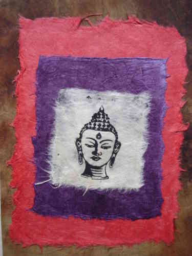 Passepartout - Buddha - Klappkarte mit Umschlag