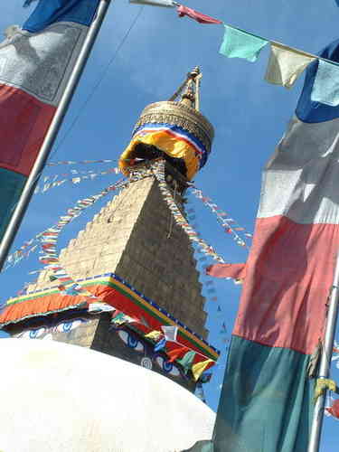 Boudha Stupa Postkarte