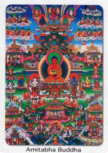 Buddhamagnet mit Amitabha
