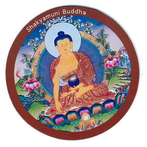 Buddhamagnet mit Shakyamuni Buddha