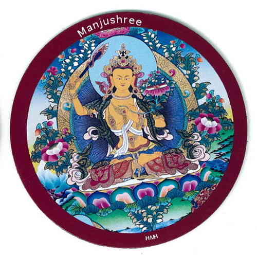 Buddhamagnet mit Manjushri Buddha