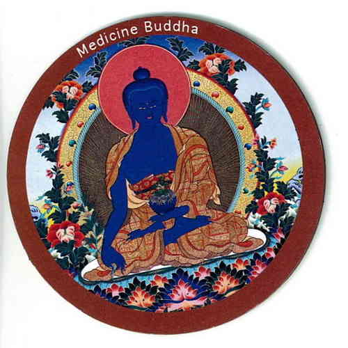 Buddhamagnet mit Medizin-Buddha